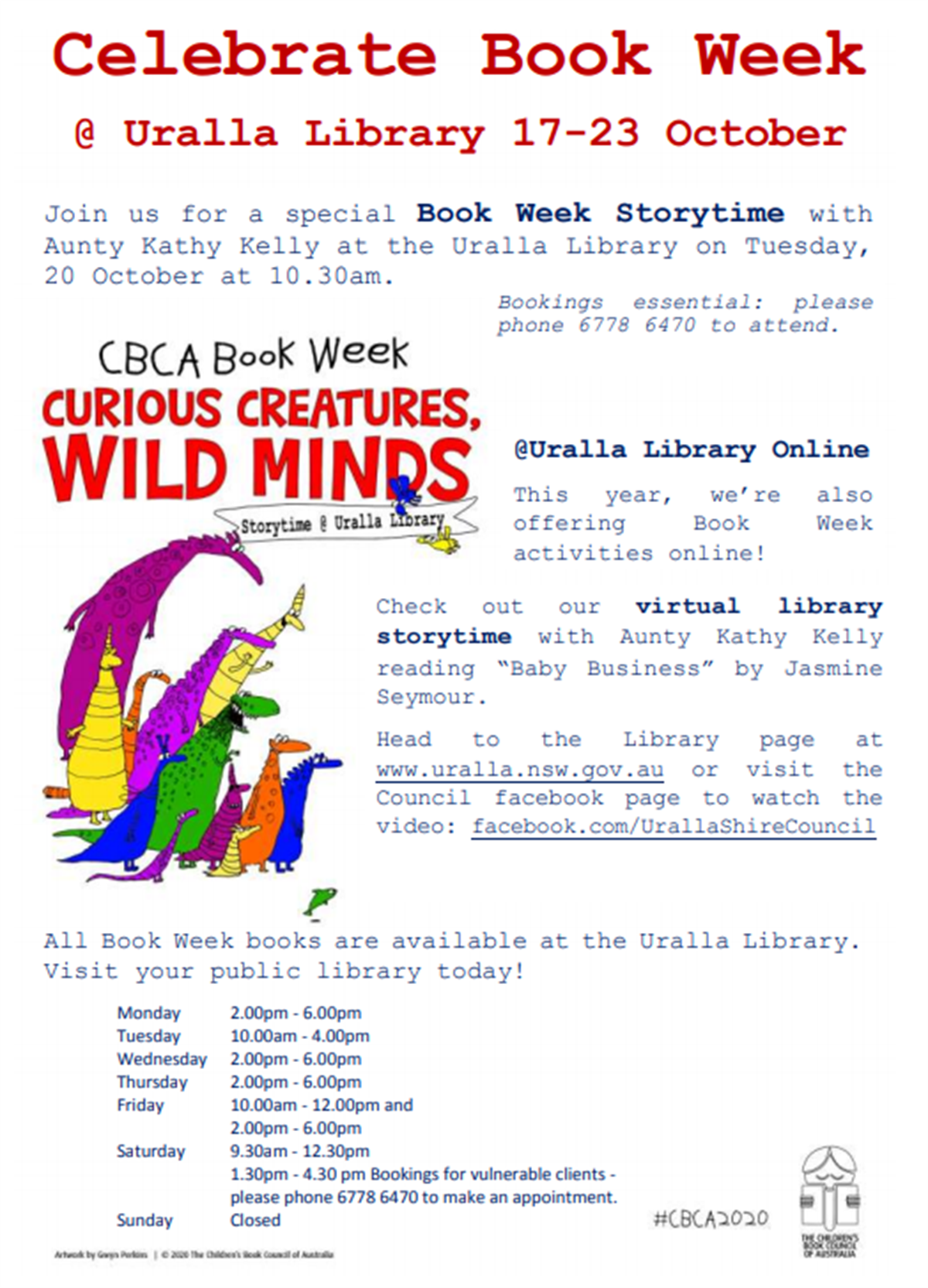 celebrate-book-week-2020-at-the-uralla-library-uralla-shire-council