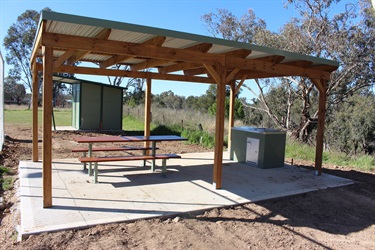 Covered picnic area