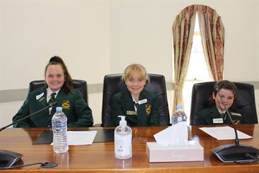 Bundarra Central School representatives