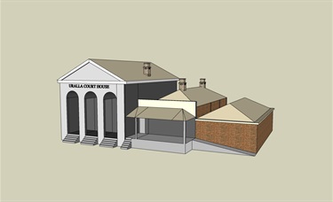 Courthouse - Roofing option 1