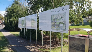 Concept design signs - Pioneer Park