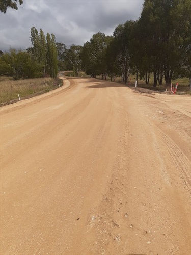 Grading rural roads